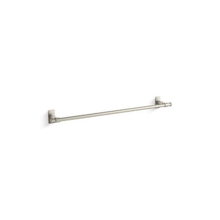 Kohler 24 in. Towel Bar in Vibrant Brushed Nickel 35926-BN